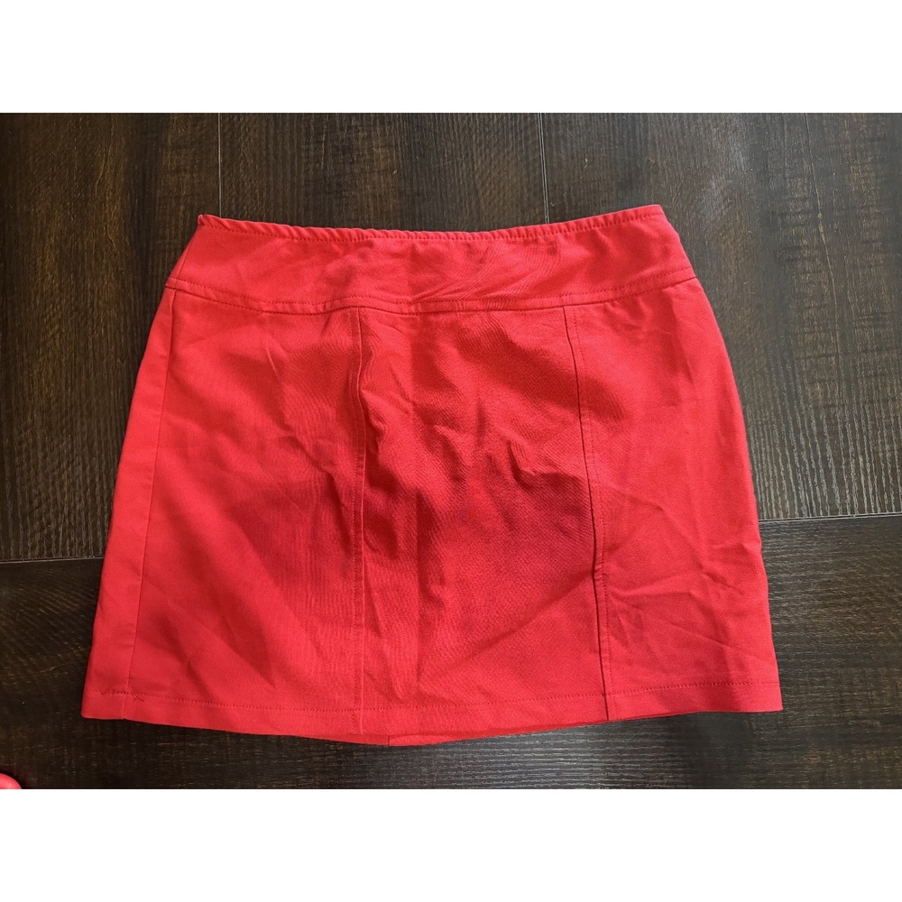 Red Princess Polly Mini Skirt Size 4